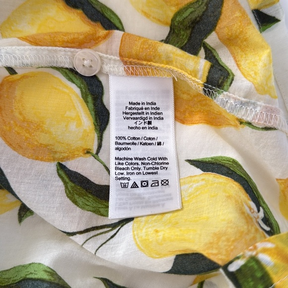 J. Crew Limoncello Print Shirt Dress - Picture 6 of 8